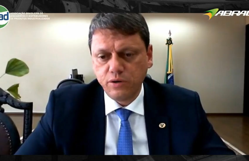  Ministro diz em ‘live’ ABAD-Abralog que integração multimodal vem em 5 anos