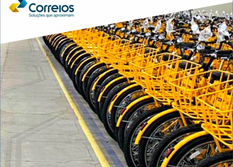  Correios adquire bicicletas híbridas para o serviço de entregas