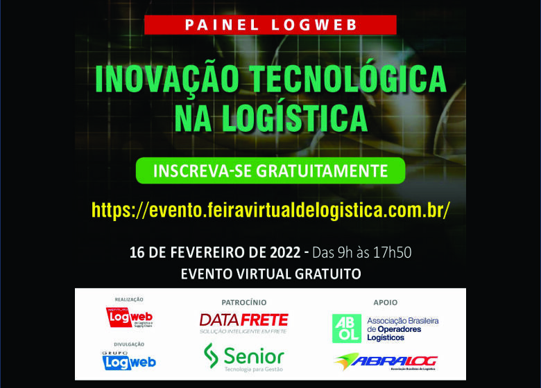  Abralog apoia evento Inovação Tecnológica na Logística, dia 16/2