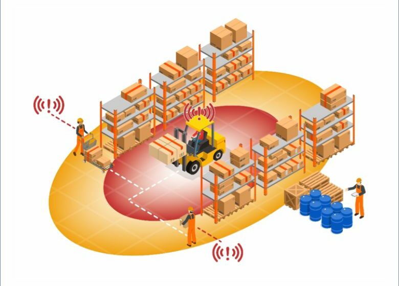  Ondas magnéticas usadas para evitar acidentes em áreas de movimentação