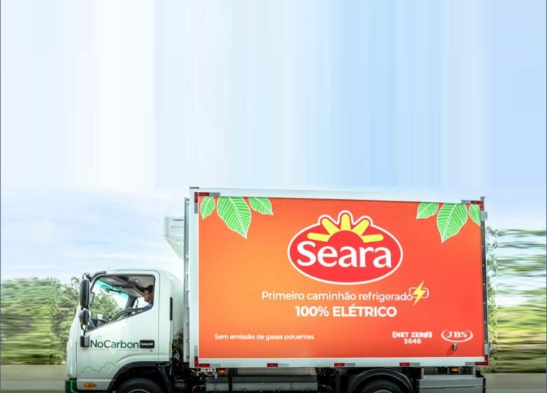  Seara amplia frota de caminhões elétricos refrigerados para operações logísticas