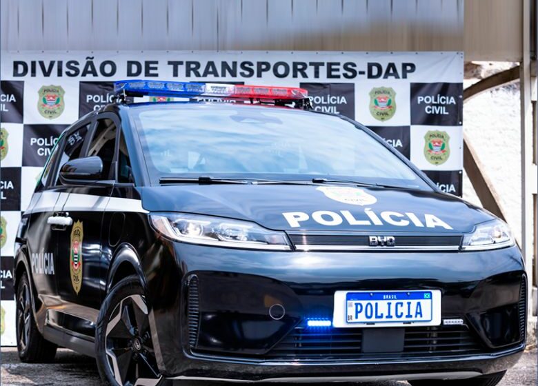  BYD entrega elétrico D1 EV à Polícia Civil paulista para avaliação
