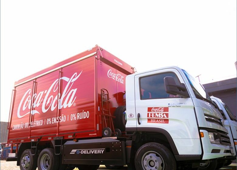 Coca-Cola FEMSA Brasil opera com caminhões elétricos em São Paulo