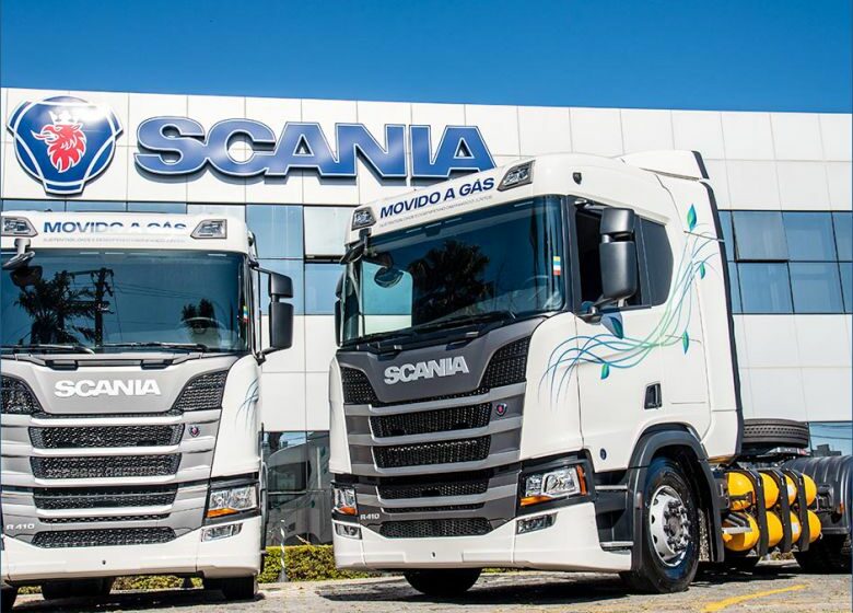  Scania lança caminhão a gás com 900 km de autonomia