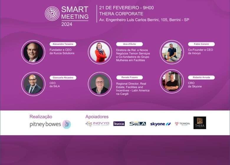  Inovação em Real Estate e Facilities é tema de evento da Pitney Bowes