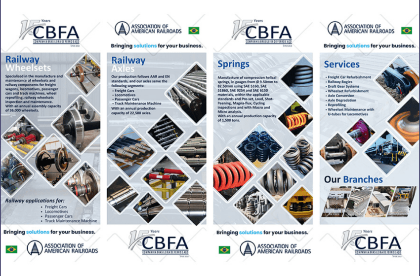 CBFA expande atuação internacional com presença na Railway Interchange 2025