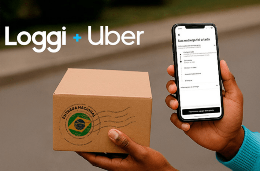 Loggi e Uber anunciam serviço integrado para entregas nacionais